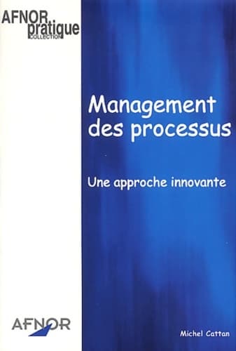 Management des processus : Une approche innovante - Michel Cattan