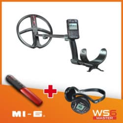 XP Deus 2 28FMF RC + casque WS6-ST + pointer Mi-6