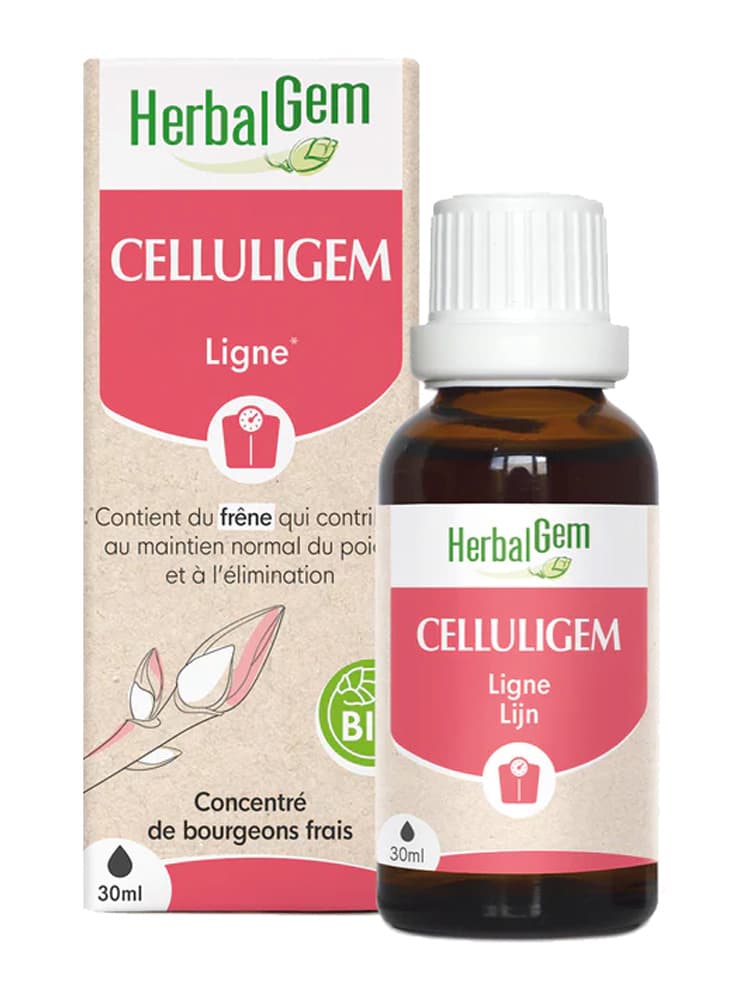 Herbalgem Celluligem Bio Complexe Minceur de Gemmothérapie Concentrée 30 ml