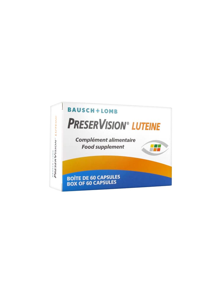 Bausch + Lomb Préservision Lutéine 60 Caps