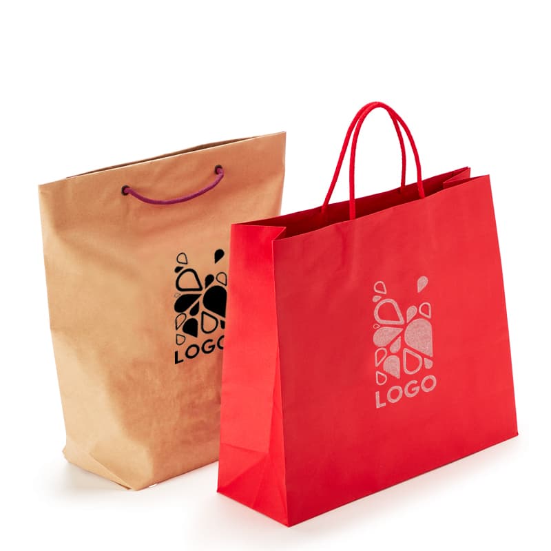 600.00000 Sacs Personnalisés En Papier Spécial Taille S - 35 x 35 cm - Easyflyer
